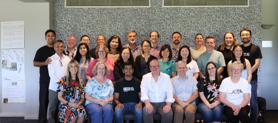 A group photo of the Australia team