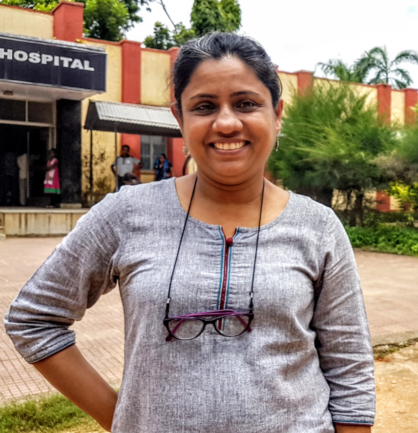 Joydeepa Darlong, Head of Knowledge Management at TLMTI at Purulia Hospital