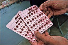 A pack of pills which are taken to treat leprosy - MDT