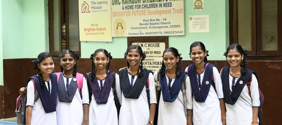 The Rainbow Children's Home in Andhra Pradesh, run by TLM's partner Brighter Future Development Trust